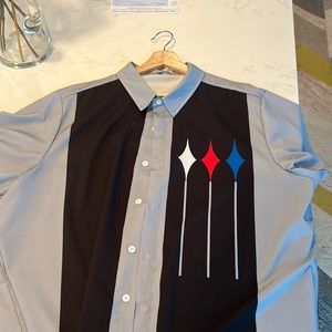 XXL button down bowling shirt
